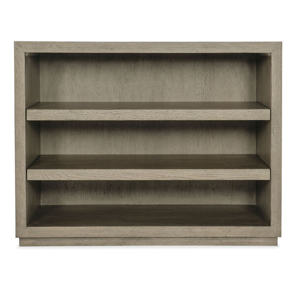 Linville Falls Smoked Gray Open Desk Cabinet, image 5