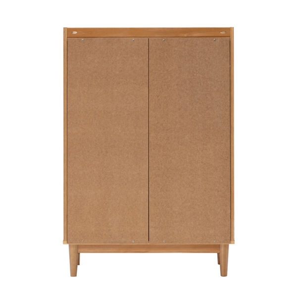 Caramel Solid Wood Six-Drawer Dresser, image 5
