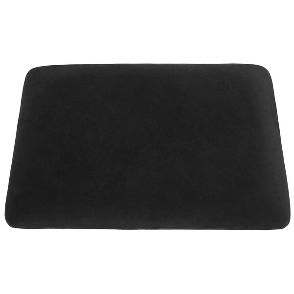 Matte Black Bench Cushion, image 1