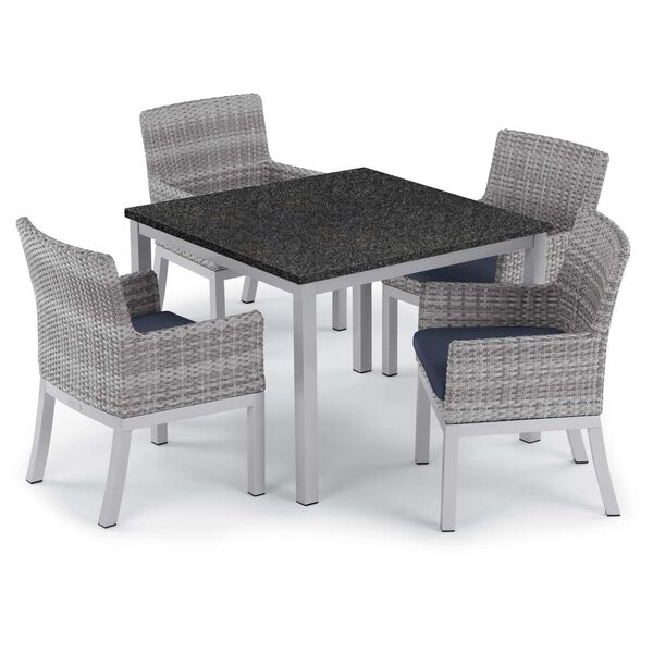 Argento Midnight Blue Outdoor Armchair, Set of Two, image 4