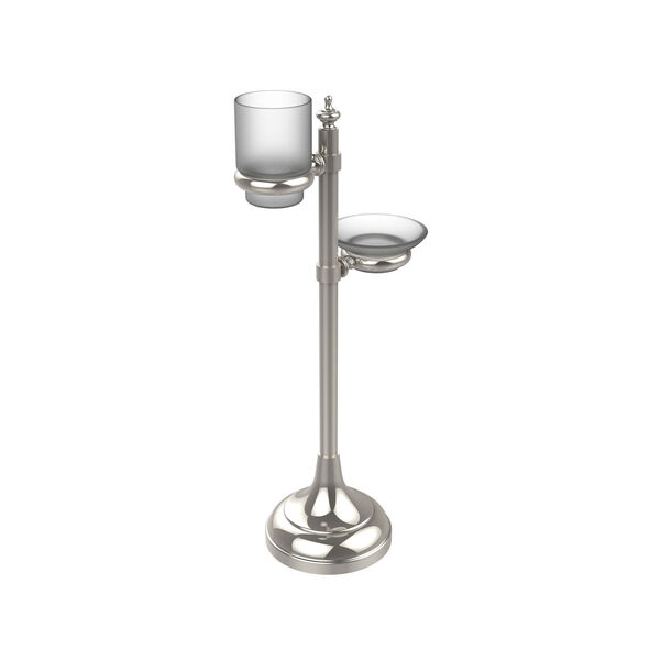 Vanity Top Multi-Accessory Ring Stand, Polished Nickel, image 1