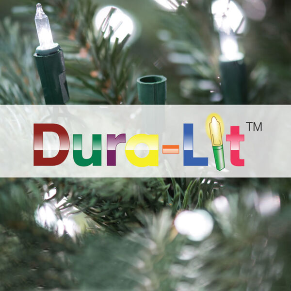 Champagne DuraLit Yellow Artificial Pre-lit Tree, image 3