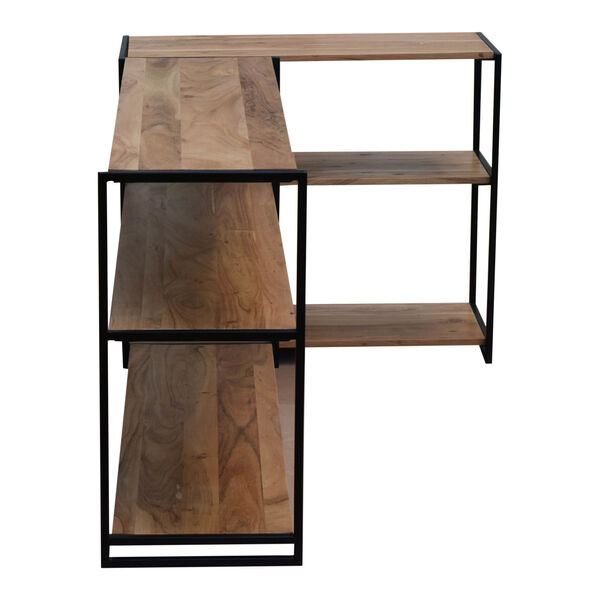 Vacation Natural and Black Console Table, image 4