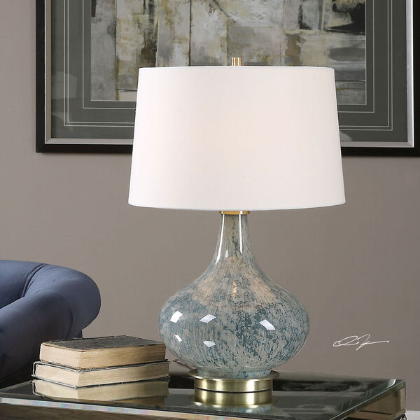 Celinda Blue Gray One-Light Table Lamp, image 2