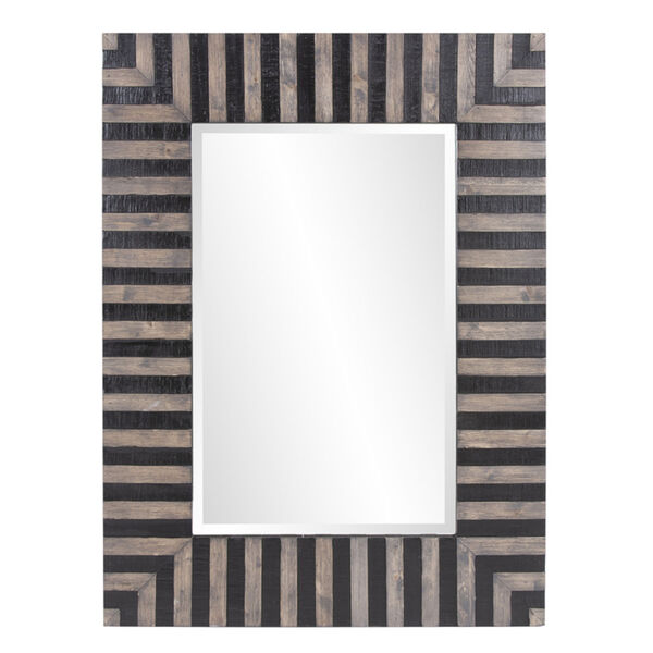 Winchester Black and Tan Wall Mirror, image 1