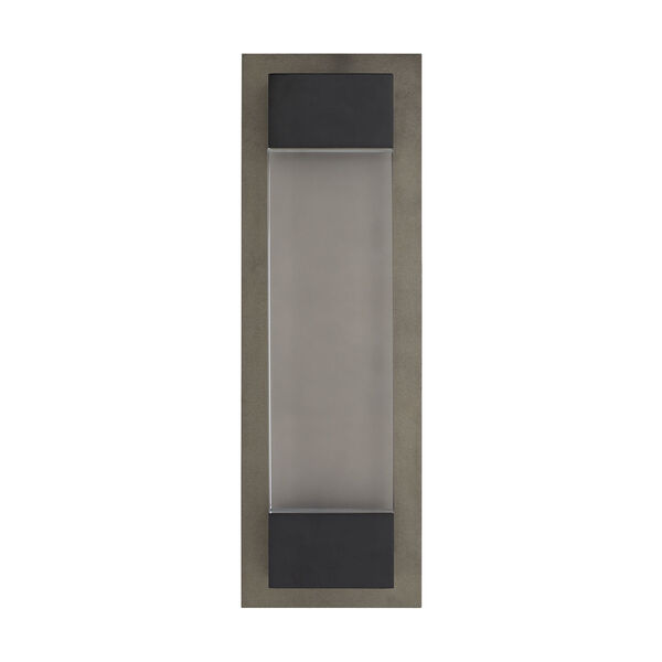 Charlie Aged Brass Two-Light LED Outdoor Wall Sconce, image 1