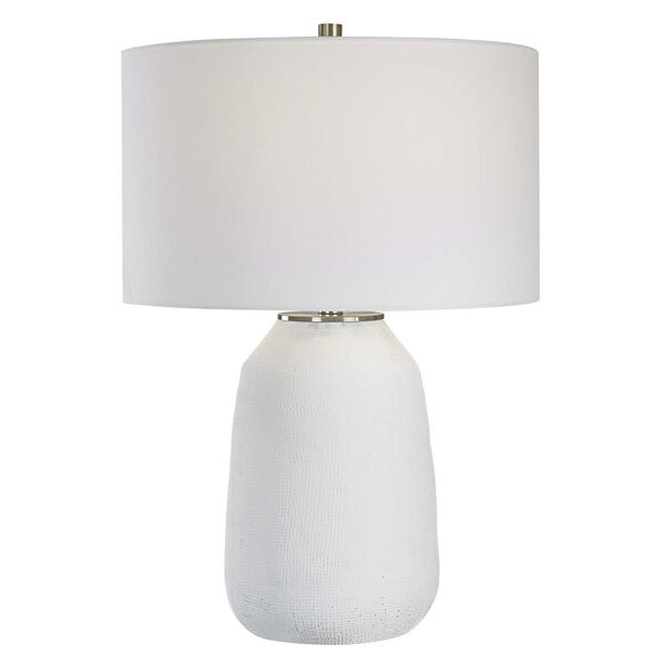 Heir Chalk White One-Light Table Lamp, image 1