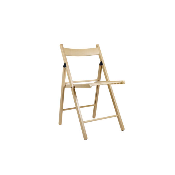 Rosalia Natural Folding Chair, Set of Four, image 1