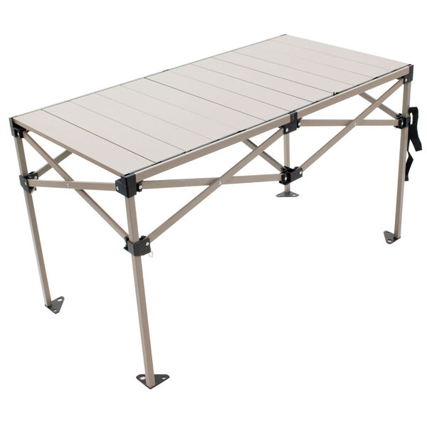 Silver Aluminum Camp Table, image 1