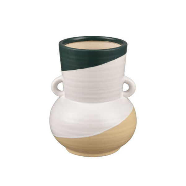 Joffe White Eight-Inch Vase, image 1