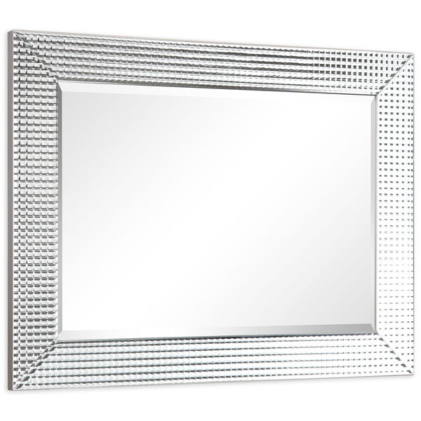 Bling Clear 40 x 30-Inch Beveled Glass Rectangle Wall Mirror, image 4