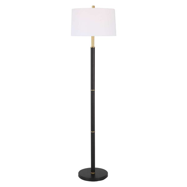 Uptown Black and Gold One-Light Table Lamp, image 1