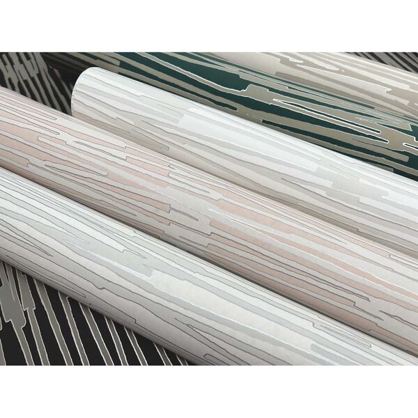 Water Reed Thatch Clay Silver Wallpaper, image 5
