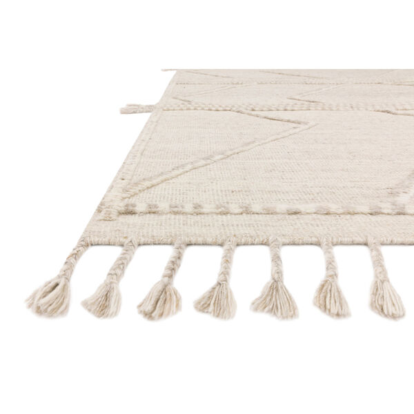 Iman Beige Ivory Square: 1 Ft. 6 In. x 1 Ft. 6 In. Rug, image 2