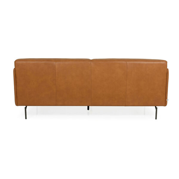 Loring Tan Full Leather Sofa, image 4