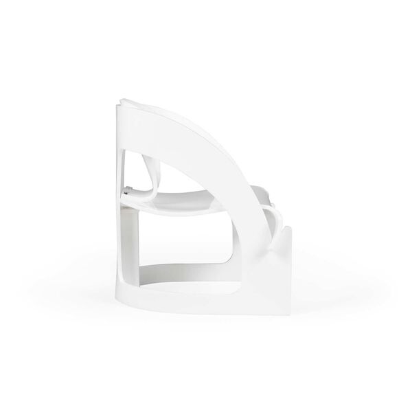 Beverly Grove White Acrylic Chair, image 7