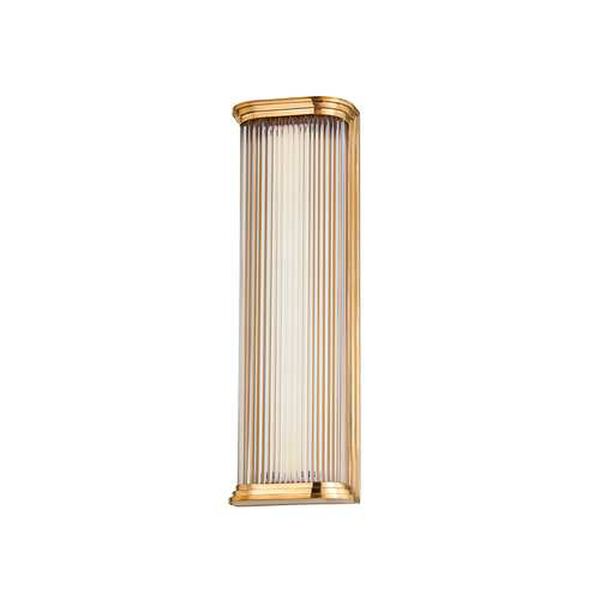 Newburgh Aged Brass 17-Inch One-Light Wall Sconce, image 1