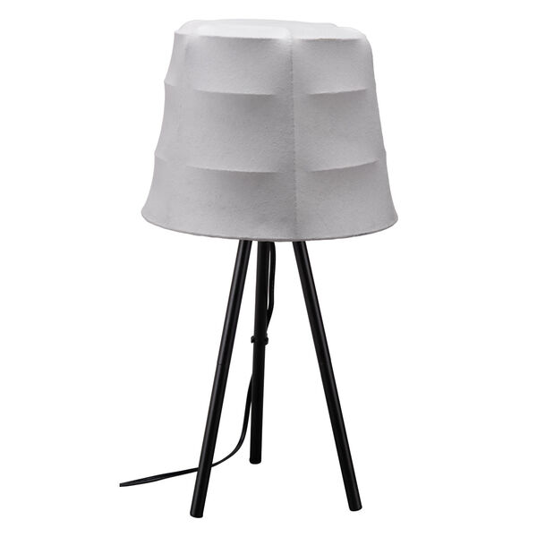 Mozzi Gray and Black One-Light Table Lamp, image 4
