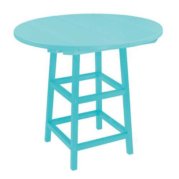 Generation Turquoise Outdoor Pub Table, image 1