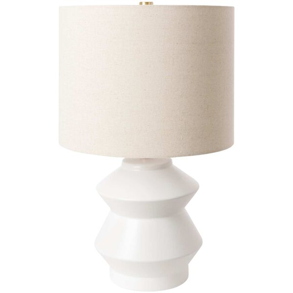 Edison White One-Light Table Lamp, image 1