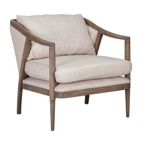 Ashton Ivory Accent Chair, image 3