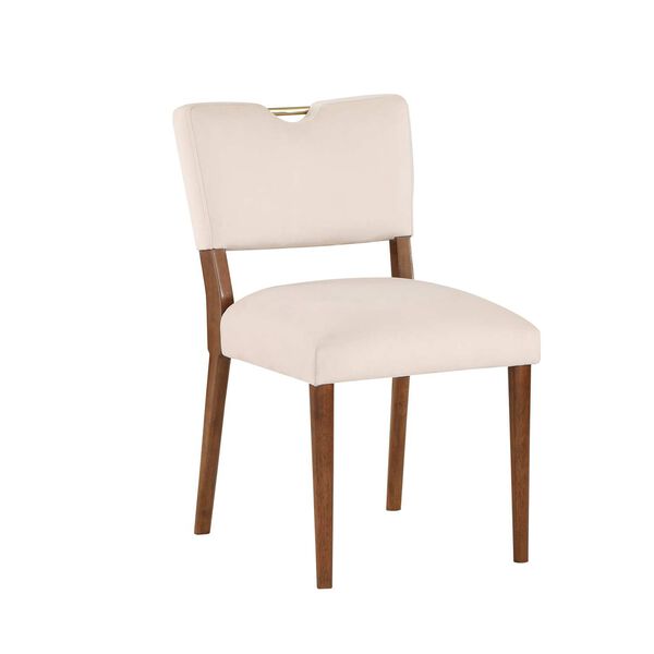 Bonito Sea Oat and Walnut Dining Chair, Set of 2, image 3