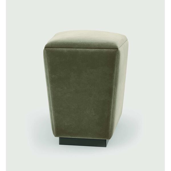 Caracole Upholstery Pollux Dark Chocolate Ottoman, image 6