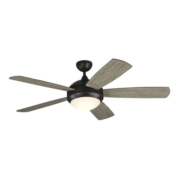 Discus Aged Pewter 52-Inch Smart LED Ceiling Fan, image 1