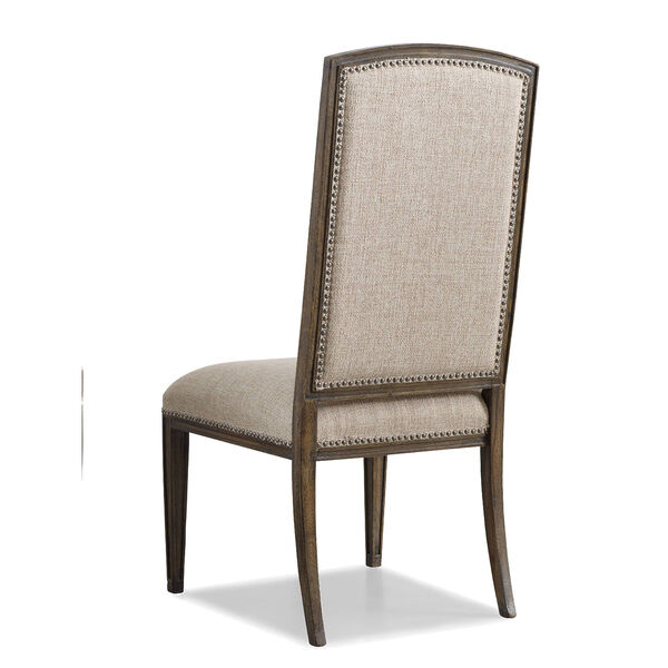 Rhapsody Tan Fabric Side Chair, image 1