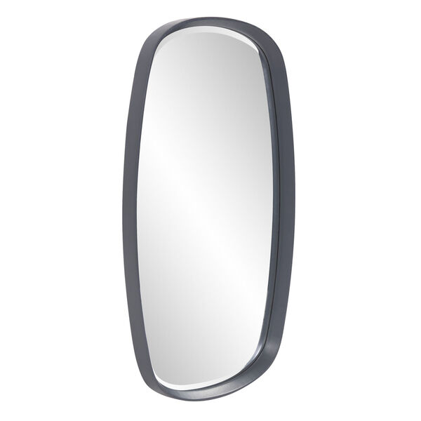 Asher Charcoal Gray Oval Mirror, image 3