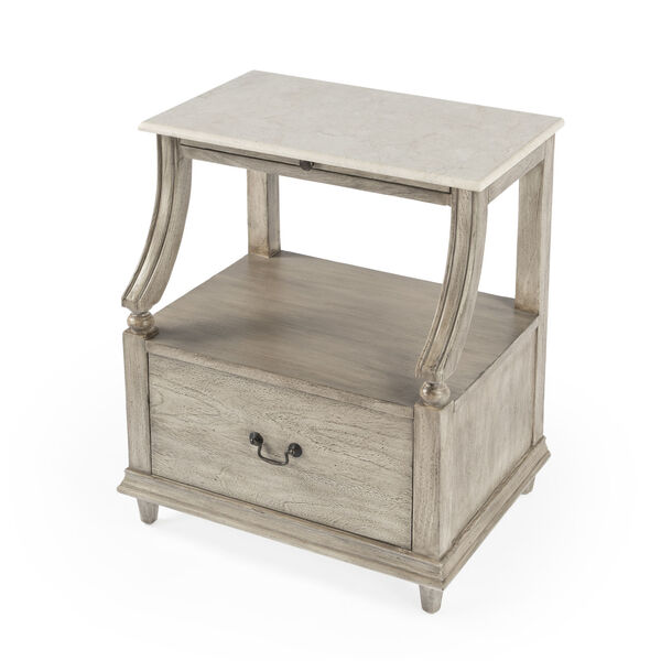 Mabel Marble Nightstand, image 1