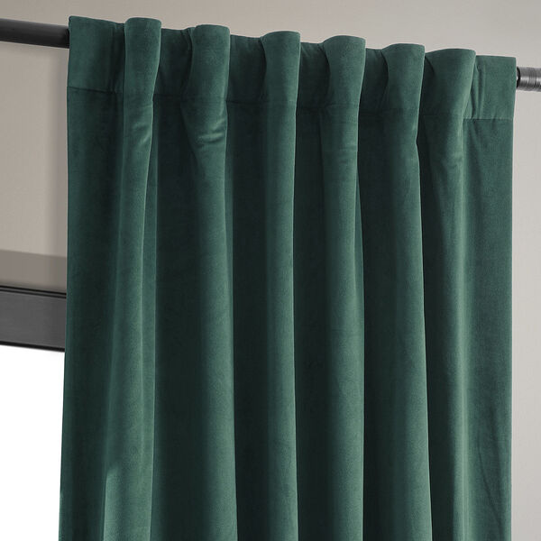 Green Polyester Blackout Single Panel Curtain 50 x 108, image 12