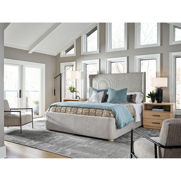 Nomad Daybreak Tech Oak and White Complete Bed, image 4
