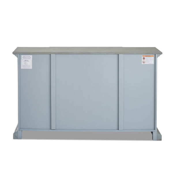 Waterbury Blue 54-Inch Cabinet, image 6