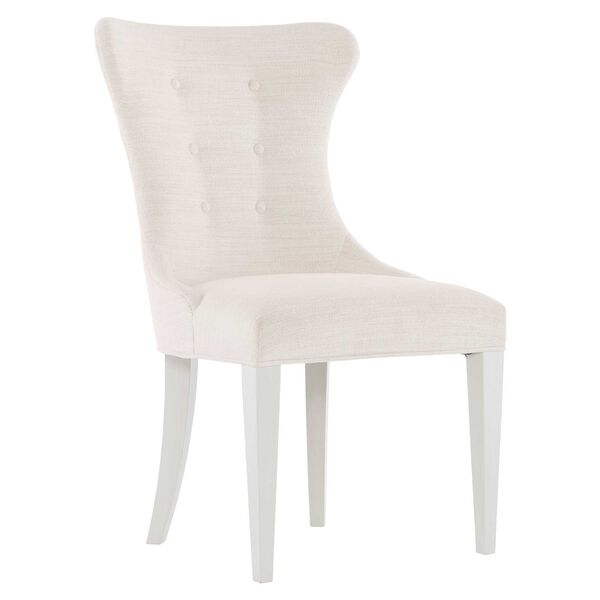 Silhouette Beige and Black Side Chair, image 1