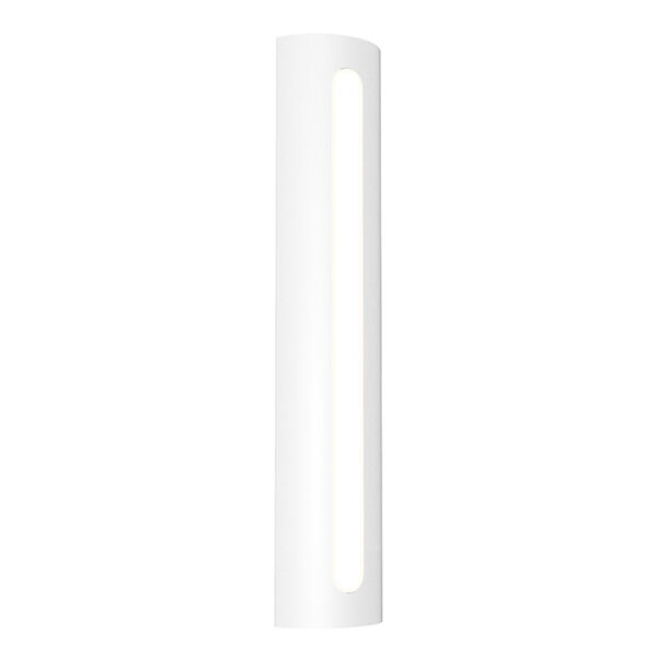 Porta Textured White 24-Inch LED Sconce, image 1