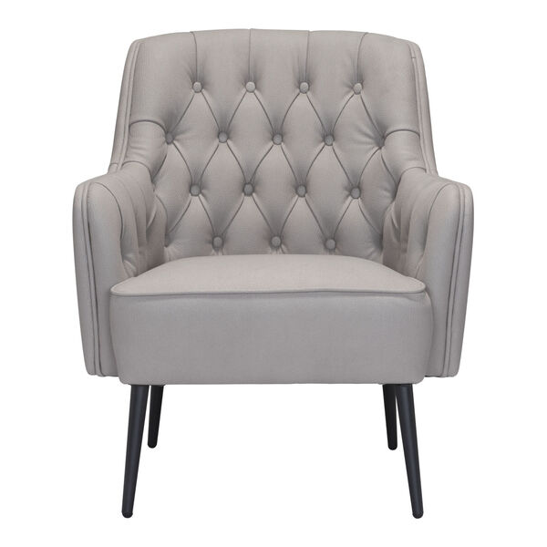 Tasmania Gray and Black Accent Chair, image 4