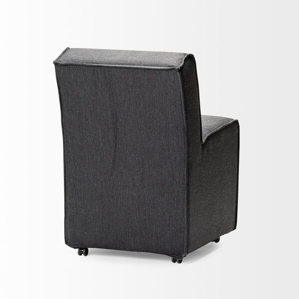 Damon Gray Silp-Cover Wheel Base Dining Chair, image 6