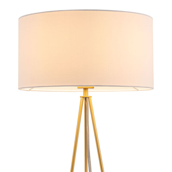 Sascha White and Gold One-Light Table Lamp, image 6