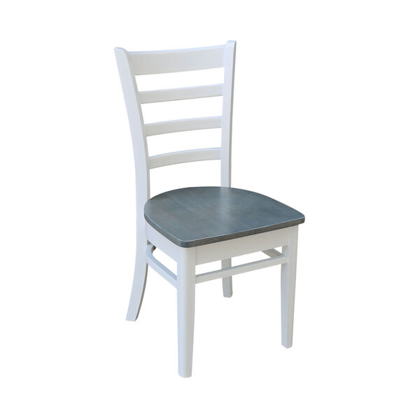 Emily White and Heather Gray Side Chair, image 6
