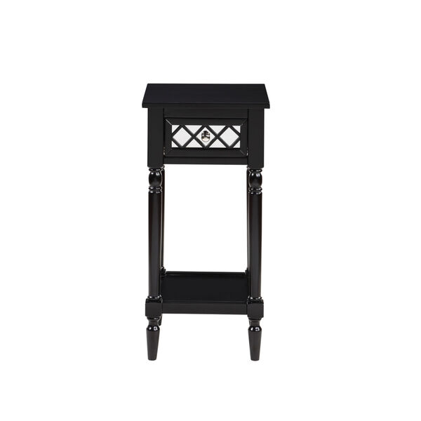 French Country Black Khloe Accent Table, image 4