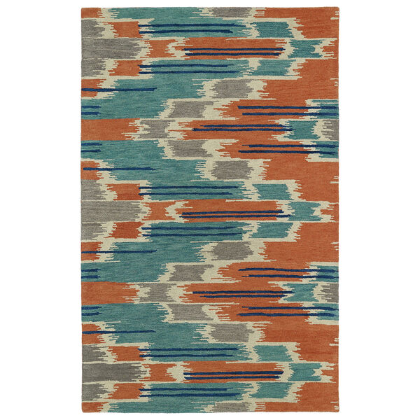 Global Inspirations Multicolor Hand-Tufted 9Ft. x 12Ft. Rectangle Rug, image 1