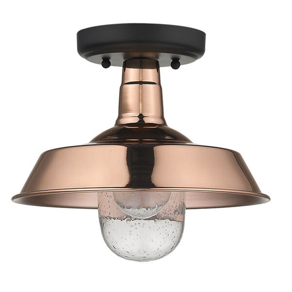 Burry Copper One-Light Outdoor Convertible Pendant, image 4