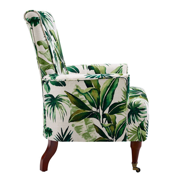 Hildie Dark Walnut Leaf Arm Chair, image 8