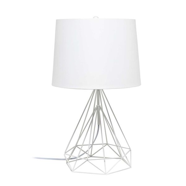 Studio Loft White Matte One-Light Table Lamp, image 1