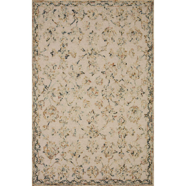 Halle Lagoon Multicolor Rectangular: 3 Ft. 6 In. x 5 Ft. 6 In. Rug, image 1