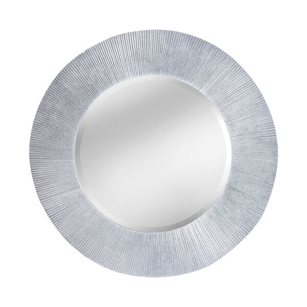 Attra Bright Silver 32-Inch Round Mirror, image 1