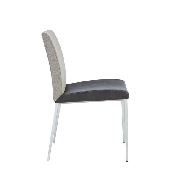 Rasmus Dark Gray 22-Inch Side Chair, Set of 2, image 3