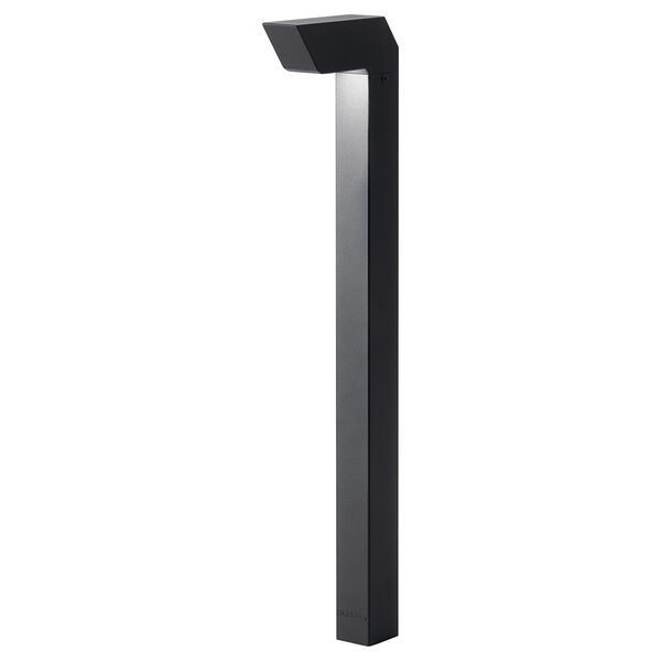 Textured Black 22-Inch One-Light Tall Outdoor Path Light, image 2