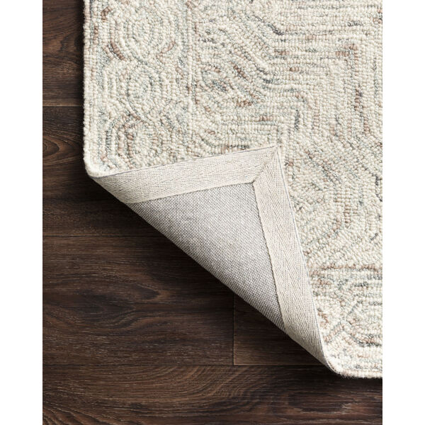 Ziva Neutral 2 Ft. 6 In. x 9 Ft. 9 In. Hand Tufted Rug, image 4